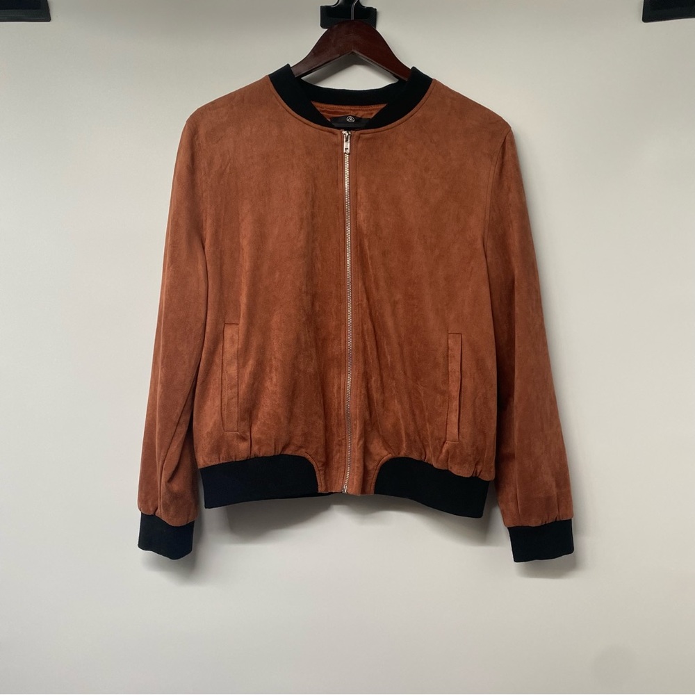 Missguided Brown Bomber Jacket